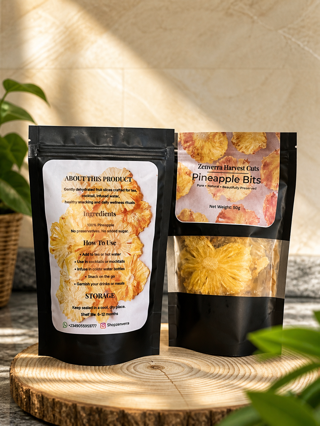 Zenverra Wellness Harvest Cuts — Pineapple Bits