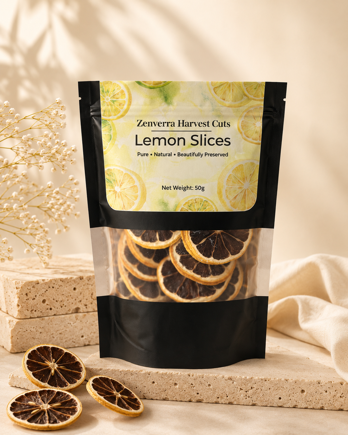 Zenverra Wellness Harvest Cuts — Lemon Slices