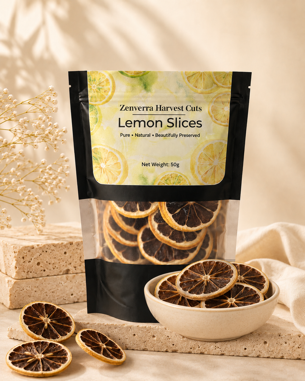 Zenverra Wellness Harvest Cuts — Lemon Slices